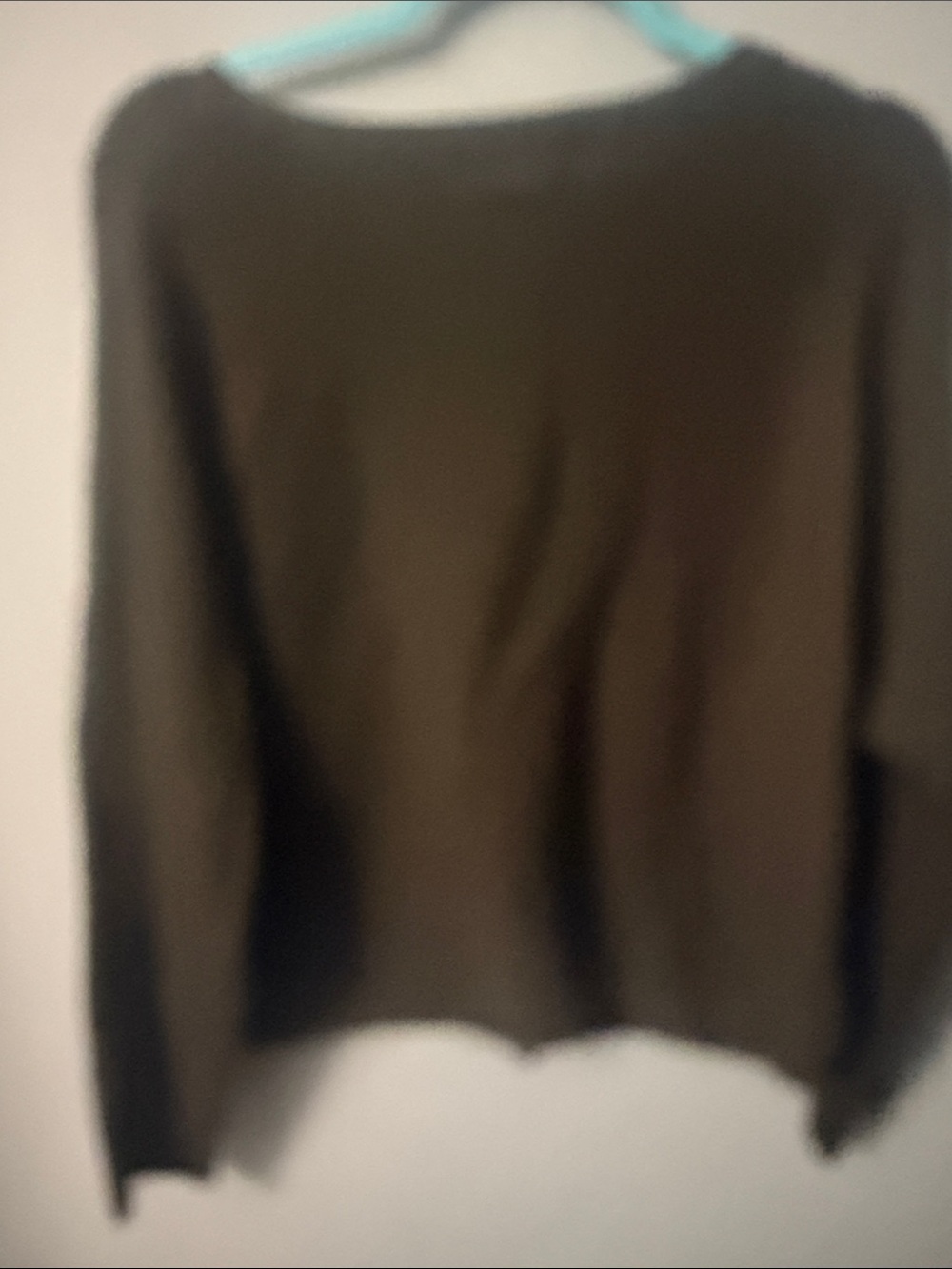 Premise Olive Ribbed Crewneck Pullover - Picture 3 of 3
